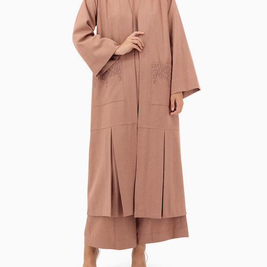 Model wears Co-ord Set | Rosy Pink