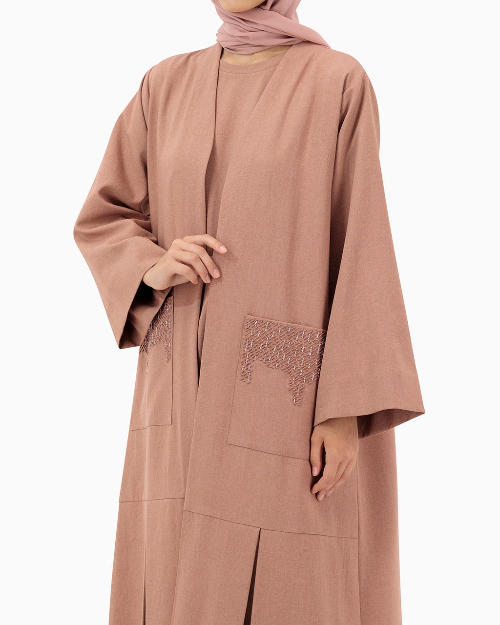 Model wears Co-ord Set | Rosy Pink