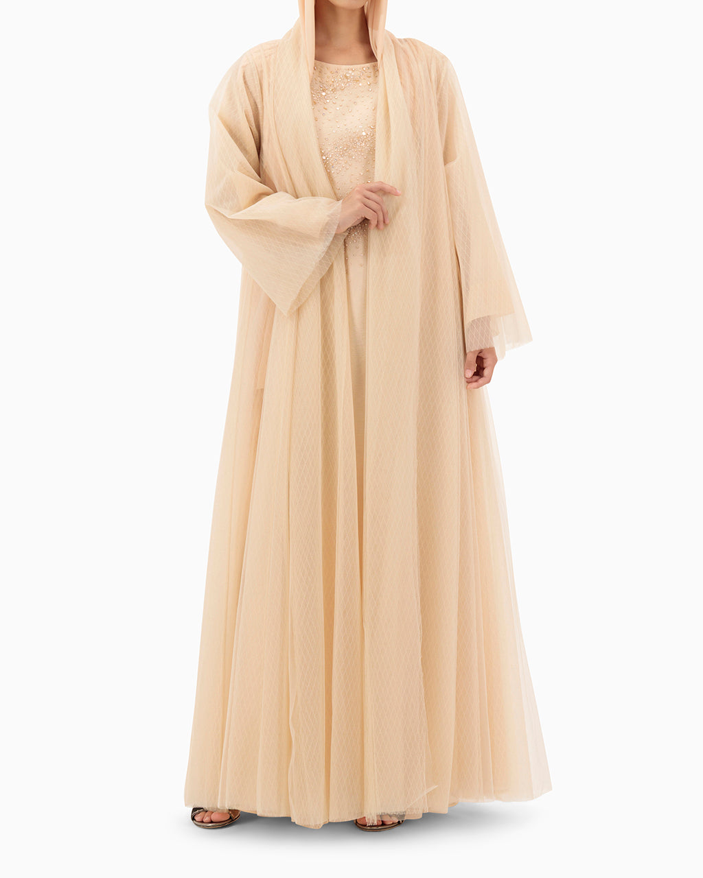 Model wears Tulle Set | Soft Pink