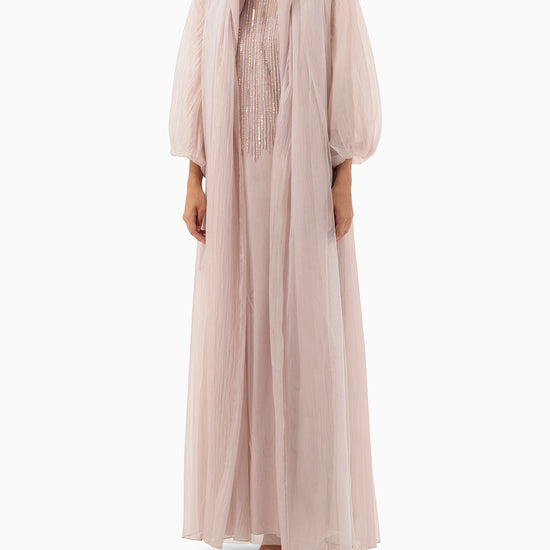 Model wears Tulle Set | Light Pink