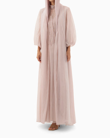 Model wears Tulle Set | Light Pink