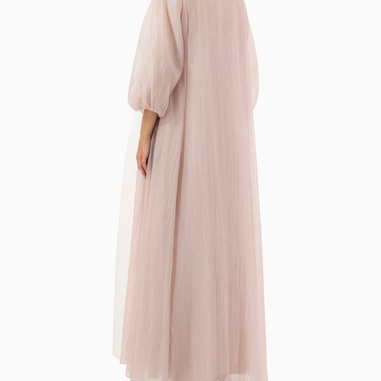 Model wears Tulle Set | Light Pink