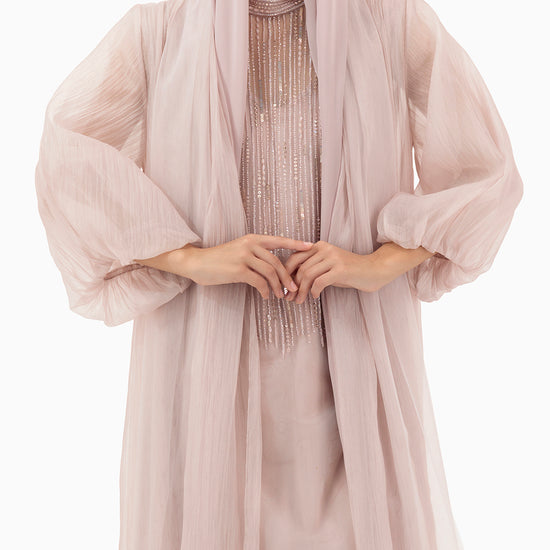 Model wears Tulle Set | Light Pink