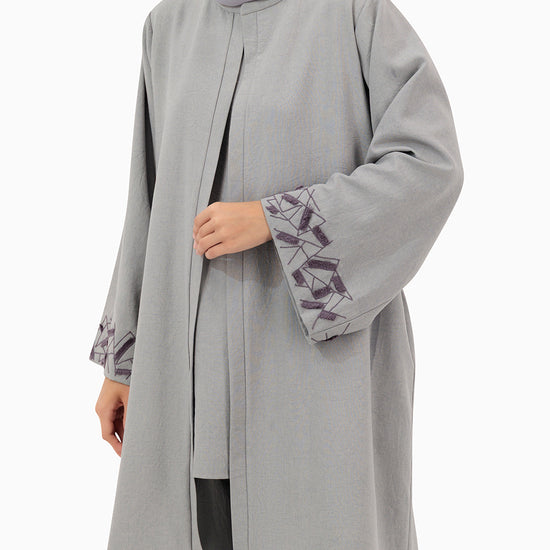 Model wears Co-ord Set | Grey