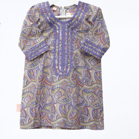 Model wears Purple Lines Hudoob