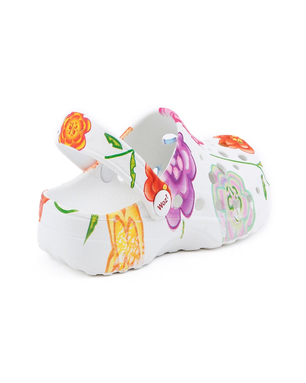 Model wears Lelani Clogs