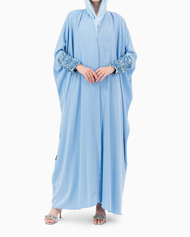 Sky Blue Abaya