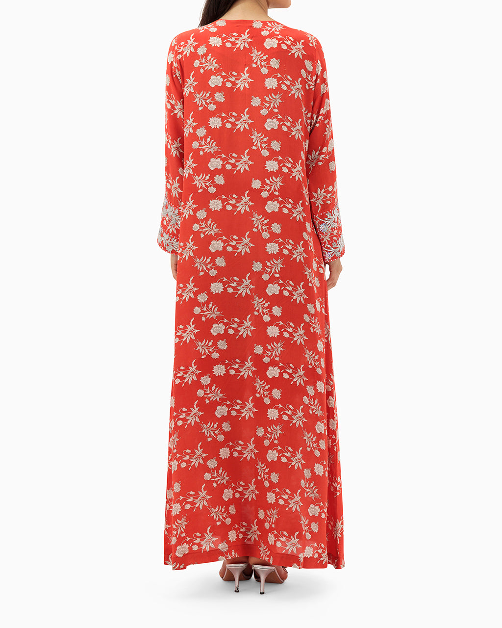 Model wears Eleven Red