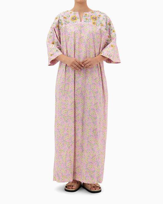 Kaftan | Pink Floral