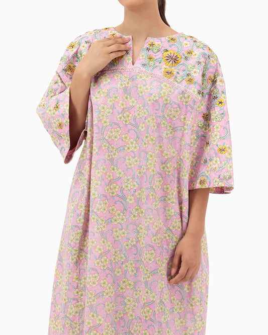 Kaftan | Pink Floral