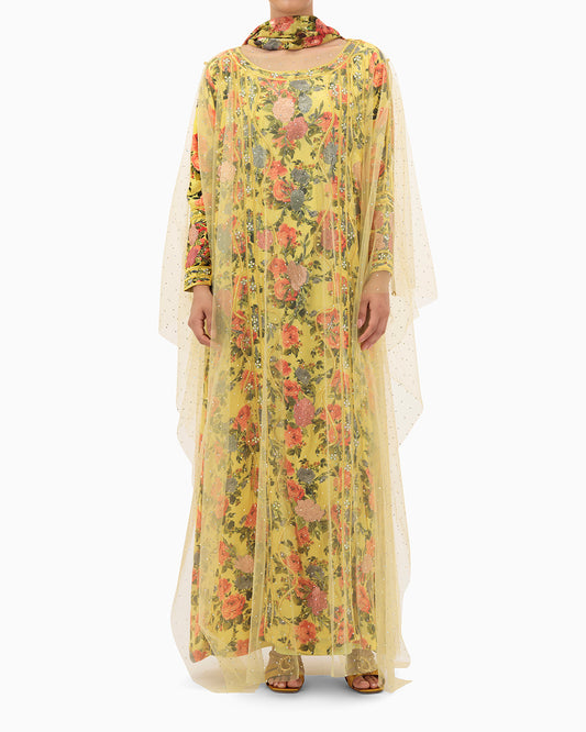 Mkhawar | Yellow with Thoub