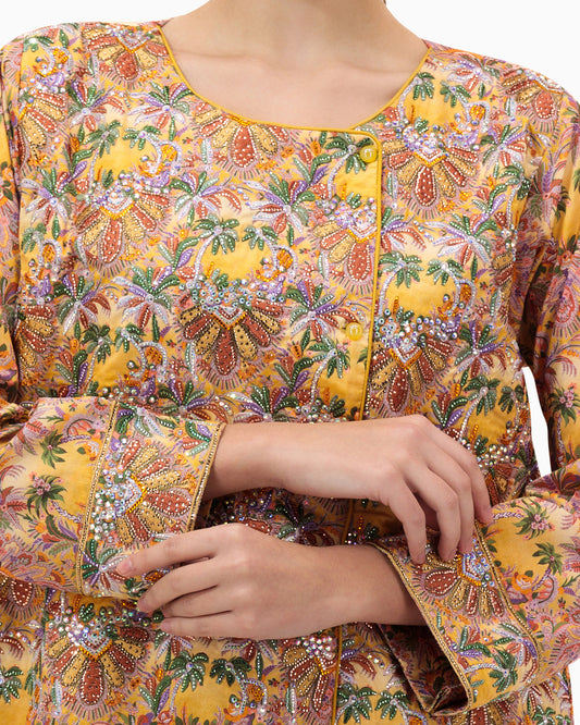 Kaftan | Overlap Yellow