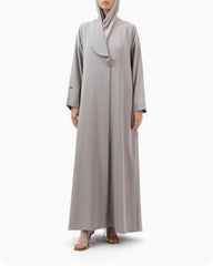 Maze Abaya | Grey