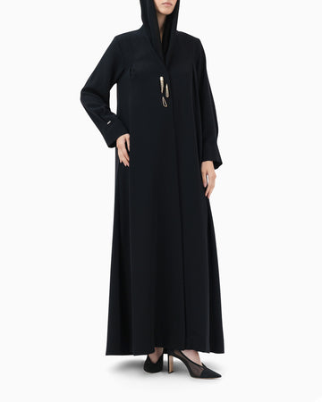 Shamsa Abaya | Black