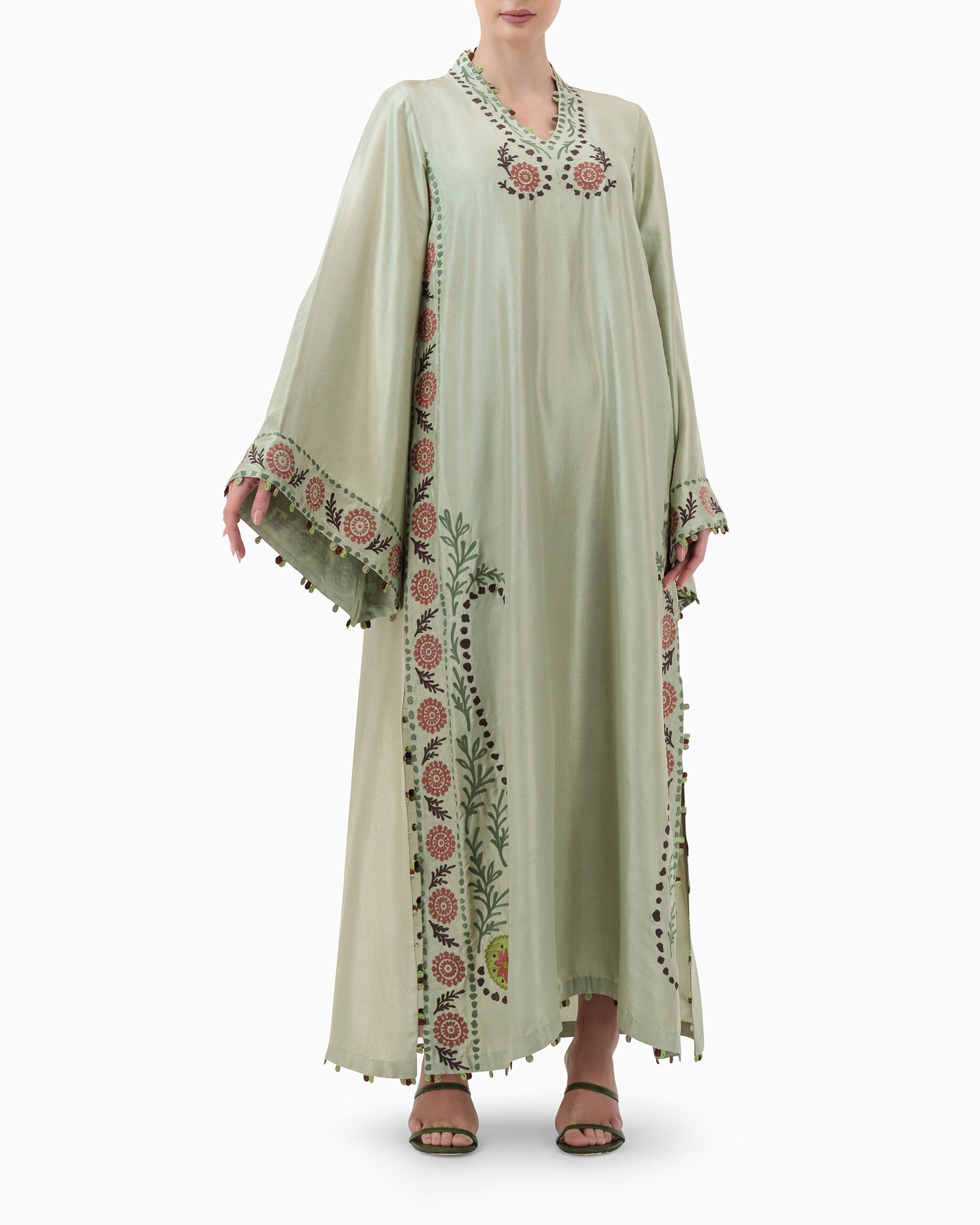 Kaftan | Olive Green – Elevenish