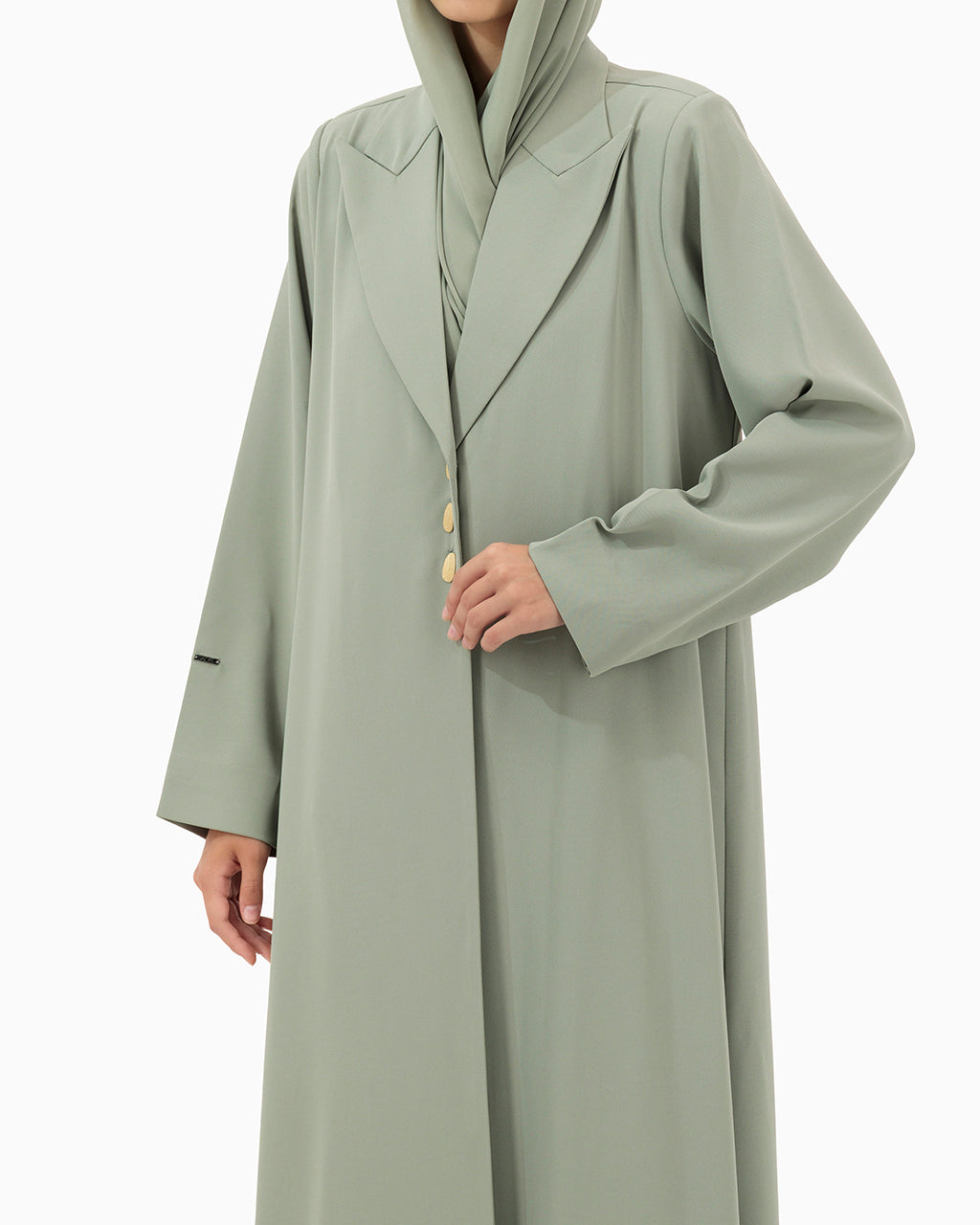 Model wears Safi | Light Green