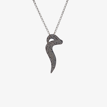 OULA - 18K Gold & Diamond Letter Pendant