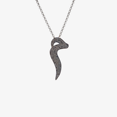 OULA - 18K Gold & Diamond Letter Pendant